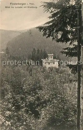 AK / Ansichtskarte Finsterbergen Leinatal Waldburg Kat. Finsterbergen Thueringer Wald