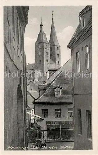 AK / Ansichtskarte Altenburg Thueringen Rote Spitzen Kat. Altenburg