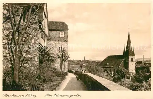 AK / Ansichtskarte Nordhausen Thueringen Primarusgraben  Kat. Nordhausen Harz