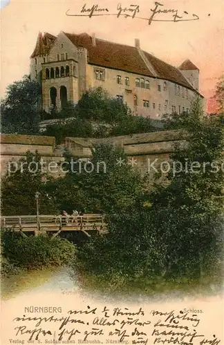 AK / Ansichtskarte Nuernberg Schloss  Kat. Nuernberg