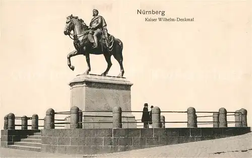 AK / Ansichtskarte Nuernberg Kaiser Wilhelm Denkmal  Kat. Nuernberg