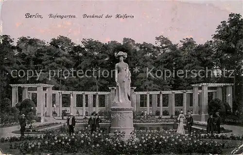AK / Ansichtskarte Berlin Rosengarten Denkmal der Kaiserin Kat. Berlin