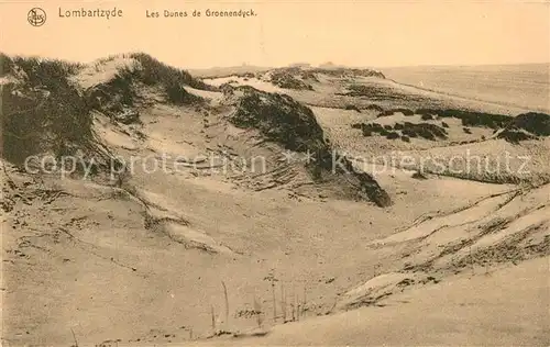 AK / Ansichtskarte Lombartzyde Les Dunes de Groenendyck Kat. 