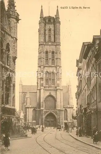 AK / Ansichtskarte Gand Belgien Eglise St Bavon Kat. Gent Flandern