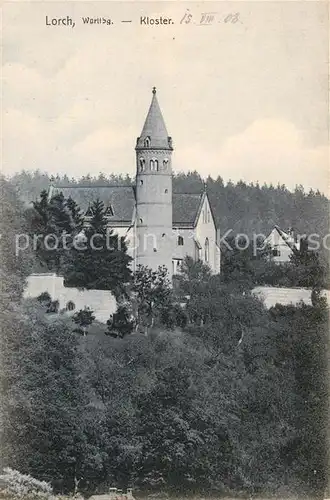 AK / Ansichtskarte Lorch Wuerttemberg Kloster Kat. Lorch