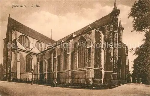 AK / Ansichtskarte Leiden Pieterskerk Kat. Leiden