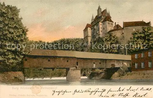 AK / Ansichtskarte Zschopau Burg Kriebstein Kat. Zschopau