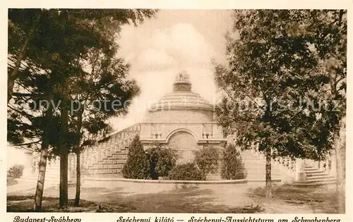 AK / Ansichtskarte Budapest Szechenni Aussichtsturm am Schwabenberg Kat. Budapest