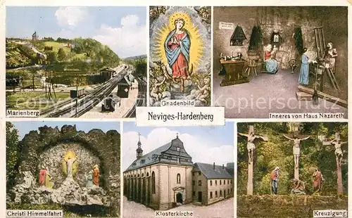 AK / Ansichtskarte Hardenberg Neviges Klosterkirche Gnadenbild Marienberg 