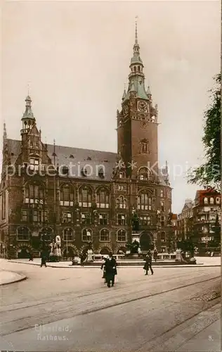 AK / Ansichtskarte Elberfeld Wuppertal Rathaus Kat. Wuppertal