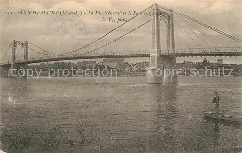 AK / Ansichtskarte Bouchemaine Pont suspendu  Kat. Bouchemaine