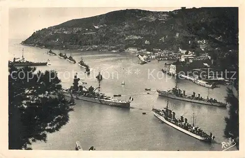 AK / Ansichtskarte Villefranche de Rouergue Fliegeraufnahme Schiffe auf Rede Kat. Villefranche de Rouergue