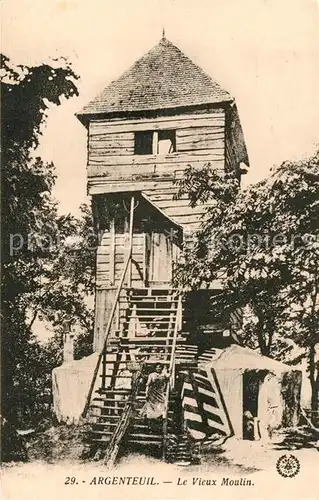 AK / Ansichtskarte Argenteuil Val d Oise Le Vieux Moulin Kat. Argenteuil