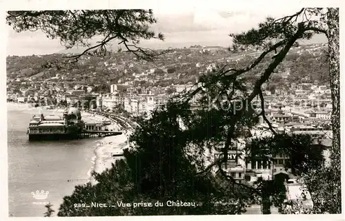 AK / Ansichtskarte Nice Alpes Maritimes Vue prise du Chateau Kat. Nice