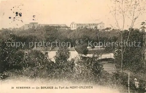 AK / Ansichtskarte Suresnes Fort du Mont Valerien Kat. Suresnes