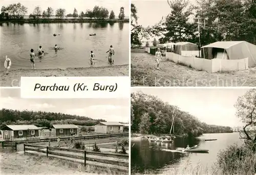 AK / Ansichtskarte Parchau Campingplatz Kat. Burg