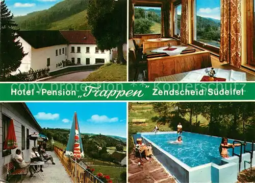 AK / Ansichtskarte Zendscheid Hotel Pension Trappen Kat. Zendscheid