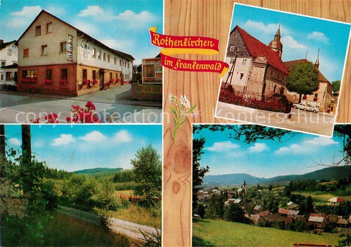 Ak Ansichtskarte Rothenkirchen Oberfranken Hotel Hans Veit Kat Pressig Nr Bx29665 Oldthing 