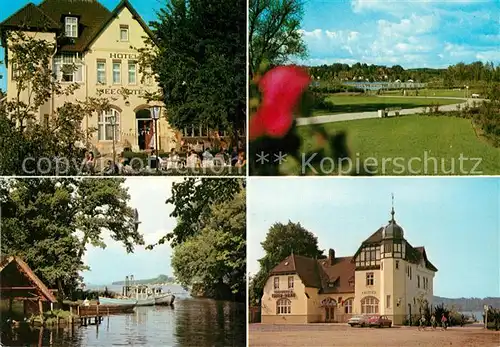 AK / Ansichtskarte Ratzeburg Hotel Restaurant Pension Zum Seegarten Kat. Ratzeburg