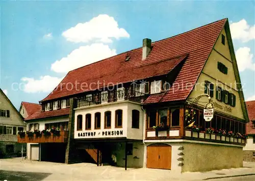 AK / Ansichtskarte Lossburg Gasthof Pension Hirsch Kat. Lossburg