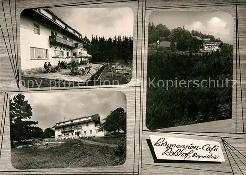 AK / Ansichtskarte Geigant Bergpension Cafe Rosshof Kat. Waldmuenchen