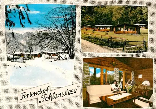 AK / Ansichtskarte Seck Feriendorf Fohlenwiese Winter Kat. Seck