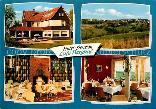 AK / Ansichtskarte Hohegeiss Harz Hotel Pension Cafe Berghof Kat. Braunlage