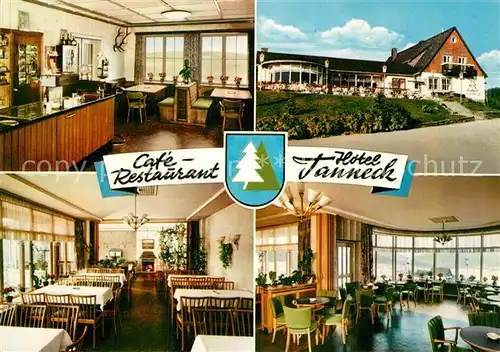 AK / Ansichtskarte Neu Schulenberg Cafe Restaurant Hotel Tanneck Kat. Schulenberg Oberharz