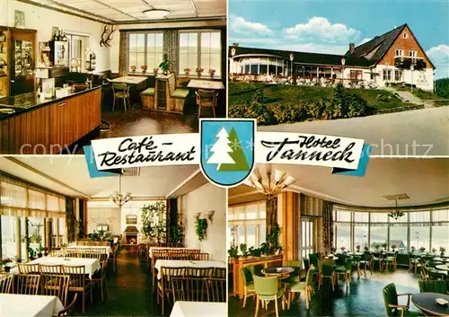 AK / Ansichtskarte Neu Schulenberg Cafe Restaurant Hotel Tanneck Kat. Schulenberg Oberharz