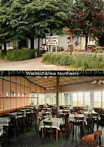 AK / Ansichtskarte Northeim Ausflugsrestaurant Cafe Waldschaenke Kat. Northeim