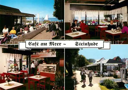 AK / Ansichtskarte Steinhude Meer Cafe am Meer
