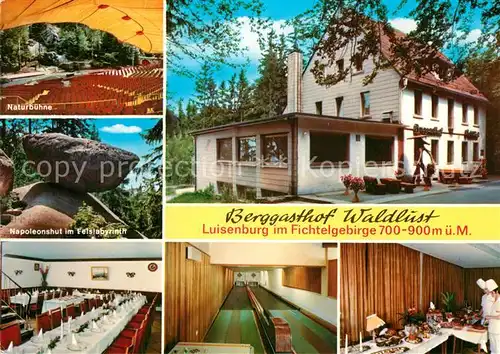 AK / Ansichtskarte Luisenburg Berggasthof Waldlust Kat. Wunsiedel