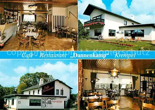 AK / Ansichtskarte Krempel Cafe Restaurant Dannenkamp Kat. Langen