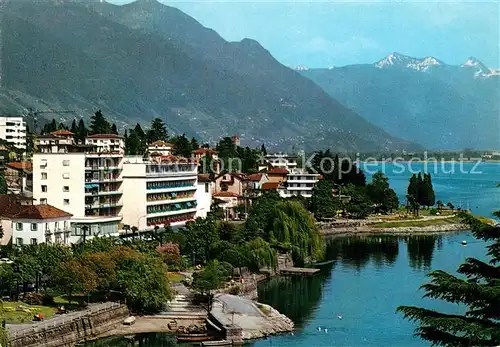 AK / Ansichtskarte Locarno Lago Maggiore Uferpartie