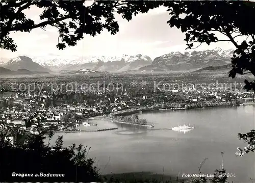 AK / Ansichtskarte Bregenz Bodensee Panorama 