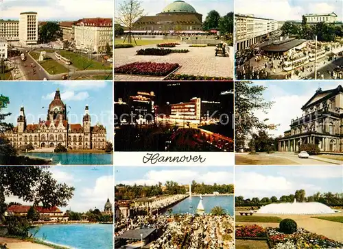 AK / Ansichtskarte Hannover Schloss Freibad Teilansicht Park Kat. Hannover