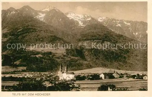 AK / Ansichtskarte Telfs Tirol mit dem Hocheder