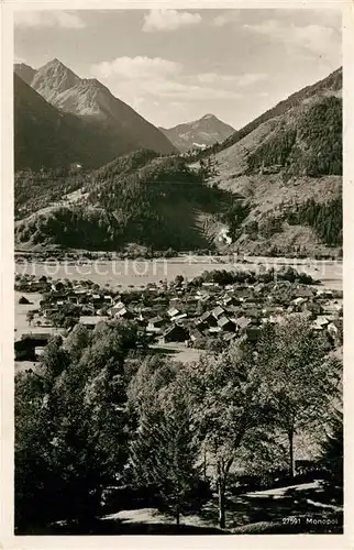 AK / Ansichtskarte Bad Oberdorf mit Rotspitze und Entschenkopf Kat. Bad Hindelang