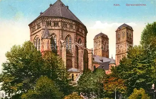 AK / Ansichtskarte Koeln Rhein Gereonskirche Kat. Koeln