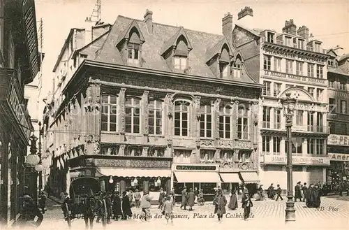 AK / Ansichtskarte Rouen Place de la Cathedrale Kat. Rouen