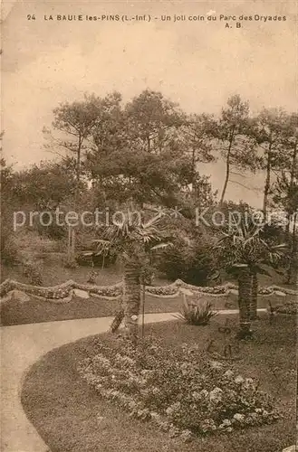 AK / Ansichtskarte La Baule les Pins Parc des Dryades Kat. La Baule Escoublac