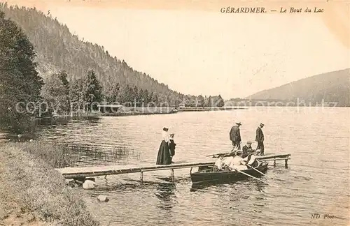 AK / Ansichtskarte Gerardmer Vosges Le Bout du Lac Kat. Gerardmer