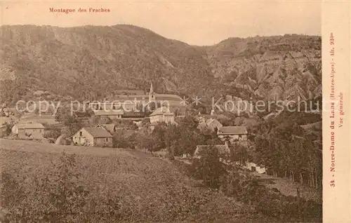 AK / Ansichtskarte Notre Dame du Laus Vue generale Montagne des Fraches Kat. Saint Etienne le Laus