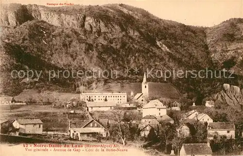 AK / Ansichtskarte Notre Dame du Laus Vue generale Avenue du Gap Cote de la Batie Neuve Kat. Saint Etienne le Laus