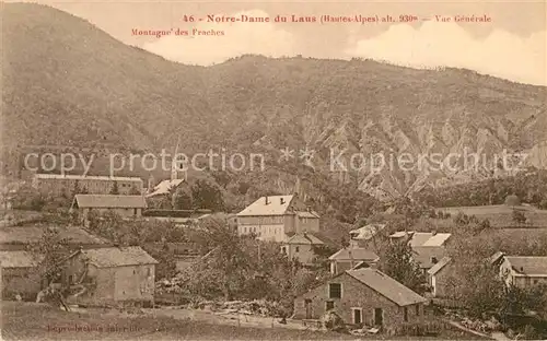 AK / Ansichtskarte Notre Dame du Laus Vue generale et Montagne des Fraches Kat. Saint Etienne le Laus