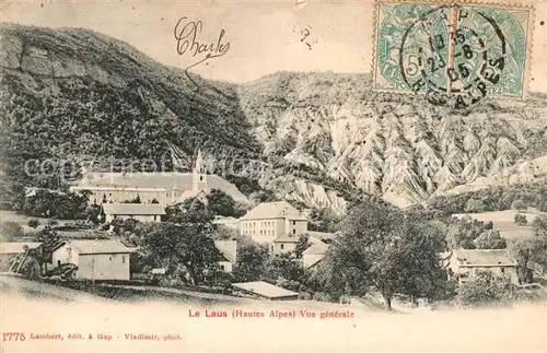 AK / Ansichtskarte Notre Dame du Laus Vue generale avec l Eglise et Montagnes Kat. Saint Etienne le Laus