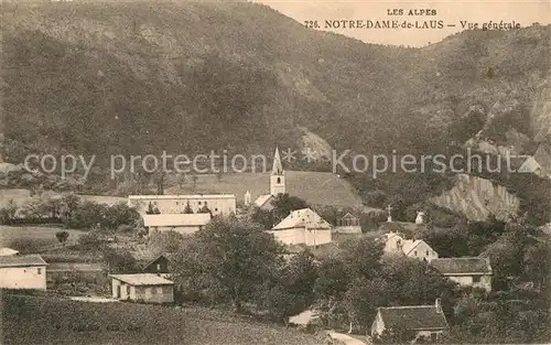 AK / Ansichtskarte Notre Dame du Laus Vue generale avec l Eglise Kat. Saint Etienne le Laus