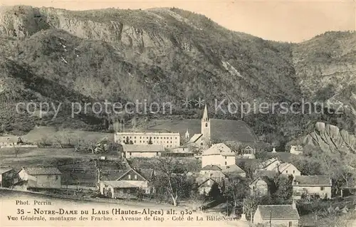 AK / Ansichtskarte Notre Dame du Laus Vue generale Montagne des Fraches Avenue de Gap Cote de la Batie Neuve Kat. Saint Etienne le Laus