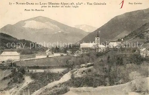 AK / Ansichtskarte Notre Dame du Laus Vue generale prise du Rocher Alpes Kat. Saint Etienne le Laus