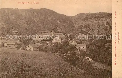 AK / Ansichtskarte Notre Dame du Laus Vue generale Montagne des Fraches Kat. Saint Etienne le Laus